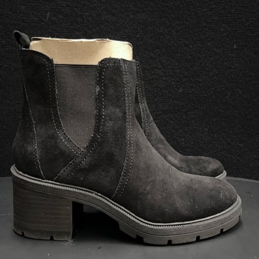 Lucky Brand Bootie‎ Sodeti Oiled Suede New in Box